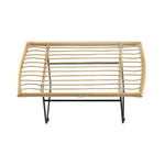St Loy Natural Rattan Corner Sofa Set with Table