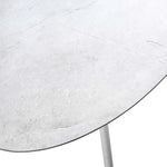 Montebello 4-Seater Outdoor Taupe Rope and Aluminium Sofa Set with White Ceramic Coffee Table