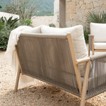 Soller Indoor and Outdoor Rope Weave 4-Seater Sofa Set