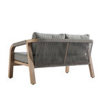 Manresa Rope 5-Seater Sofa Set, Natural and Grey