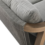 Manresa Rope 5-Seater Sofa Set, Natural and Grey