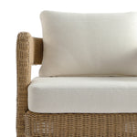 Stanford Round Wicker Outdoor 5-Seater Sofa Set, Natural