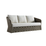 Positano Wide Rope Sofa Set with Nesting Coffee Tables, Taupe