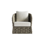 Positano Wide Rope Sofa Set with Nesting Coffee Tables, Taupe