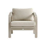 Manresa Rope 5-Seater Firepit Sofa Set, Taupe and Beige