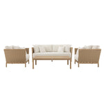 Panarea Indoor and Outdoor Wicker 5-Seater Lounge Set