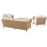 Panarea Indoor and Outdoor Wicker 5-Seater Lounge Set