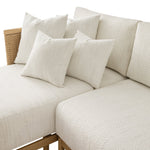 Panarea Indoor and Outdoor Wicker 4-Seater Chaise Lounge Set
