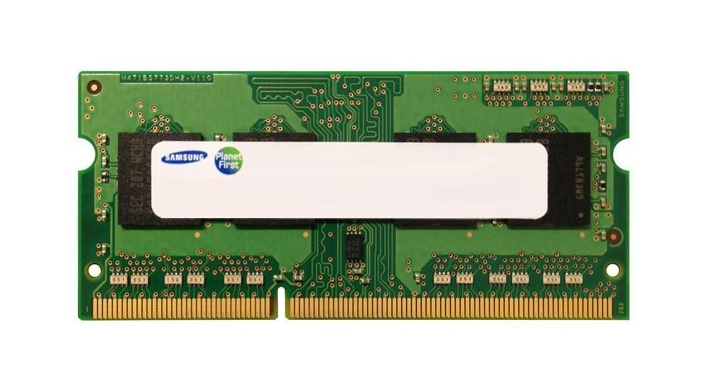 Samsung 2GB 1866MHz DDR3 PC3-14900 Unbuffered non-ECC CL13 204-Pin Sodimm 1.35V Low Voltage Single Rank Memory - M471B5773EB0-YMA
