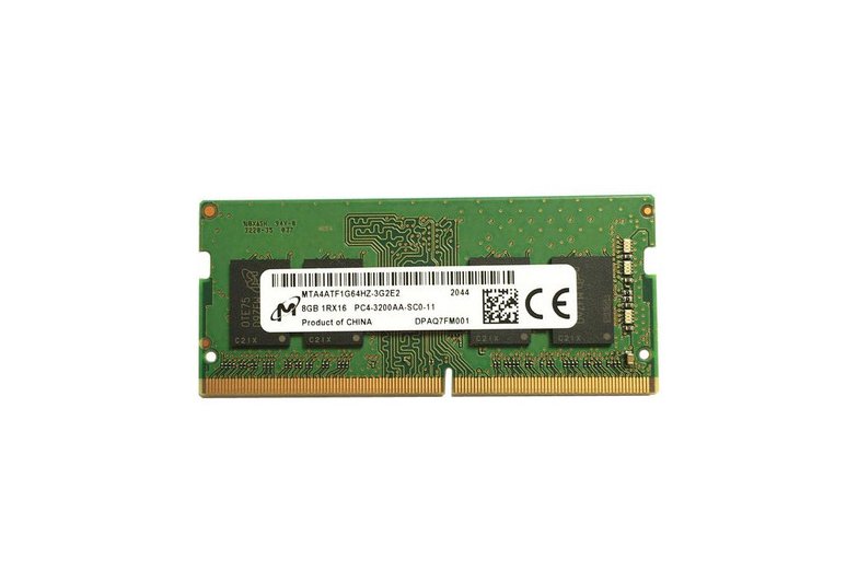 Micron 32GB 3200MHz DDR4 PC4-25600 Non-ECC CL22 260-Pin SoDimm 1.2V Dual Rank x8 Memory Module - MTA16ATF4G64HZ-3G2E2