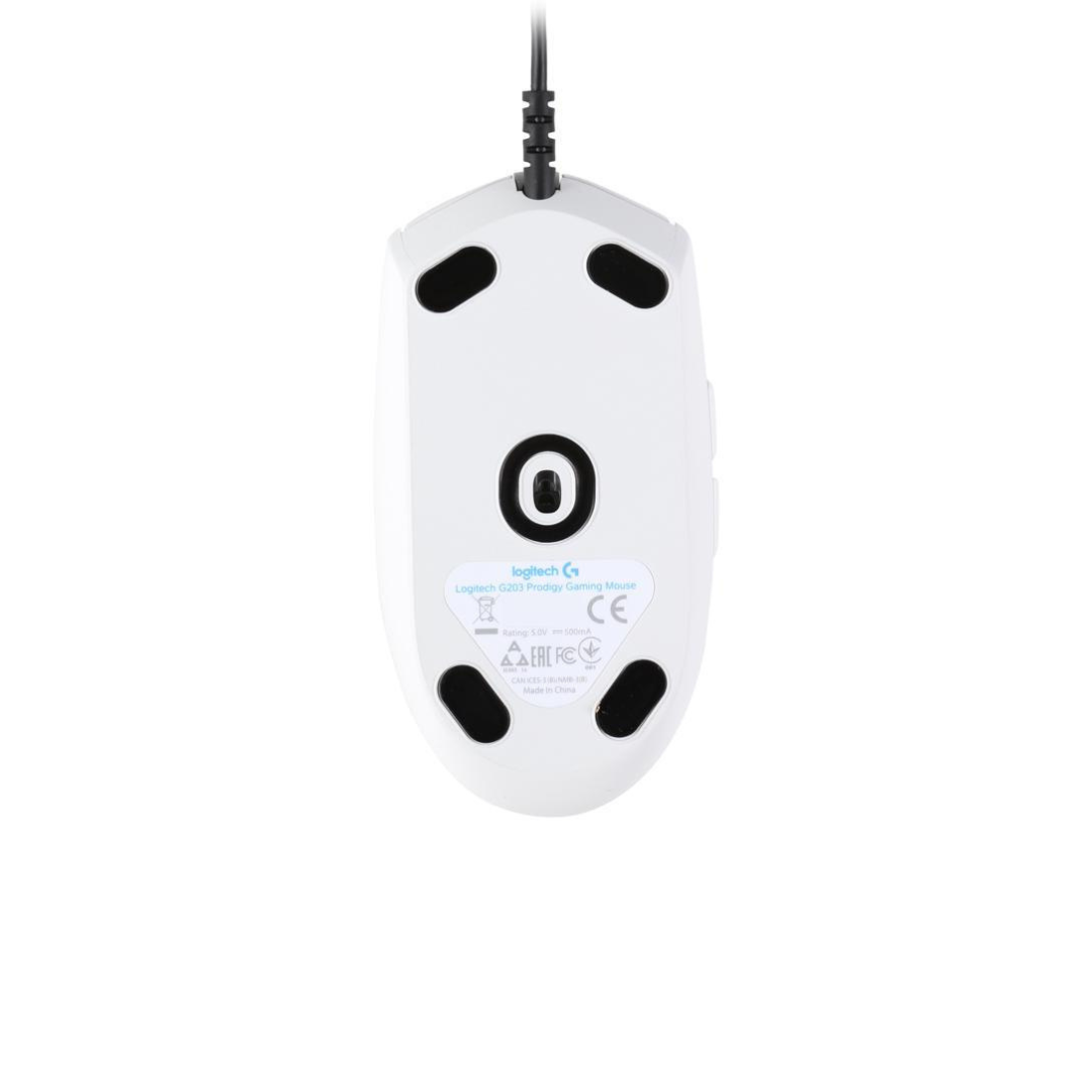 Logitech G203 Prodigy Wired Gaming Mouse - White - Image 2